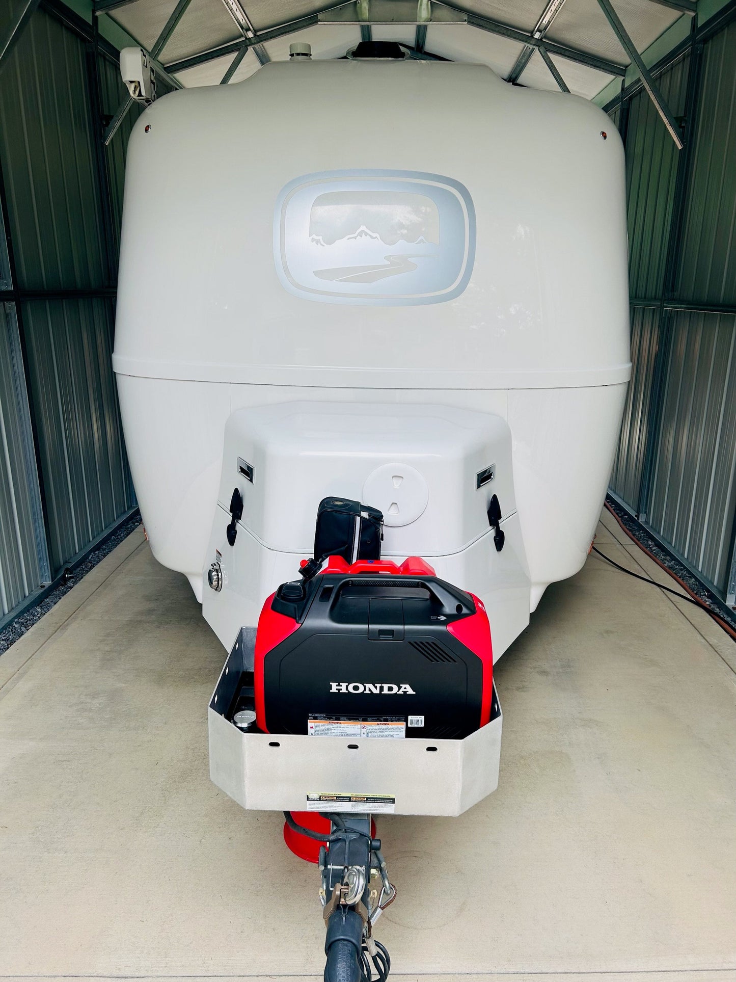 Generator Tray | Heavy Duty Basket Locking for RV, Camping and Trucks