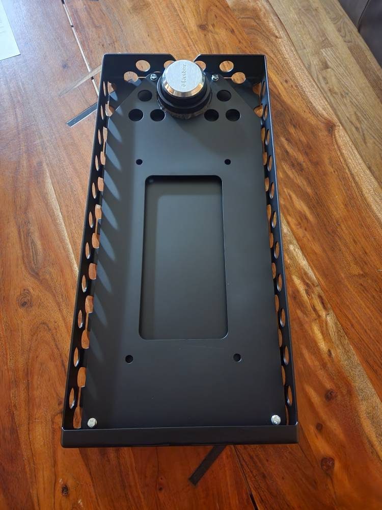 Generator Tray | Heavy Duty Basket Locking for RV, Camping and Trucks
