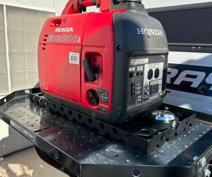 Generator Tray | Heavy Duty Basket Locking for RV, Camping and Trucks